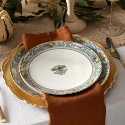 Lenox Autumn White 4-Piece Dinner Plate Set -lenox Sales Store 1893654 893655 894561 893812 LNP S23 FEA 3