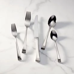 Lenox Federal Platinum 20-Piece Flatware Set