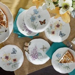 Lenox Butterfly Meadow 6-Piece Tidbit Plate Set -lenox Sales Store 817046 w1 9e385225 ec8b 4d58 a0d0 c04ce701a6f5