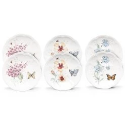 Lenox Butterfly Meadow 6-Piece Tidbit Plate Set -lenox Sales Store 817046 wHR 11e5d6cc 3dd0 4ee9 b197 7a0e108511be