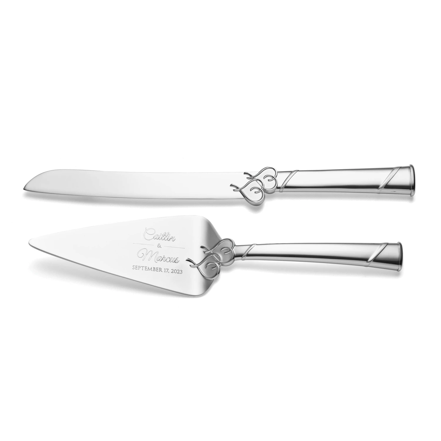 Lenox True Love Cake Knife & Server 3 Lenox True Love Cake Knife & Server