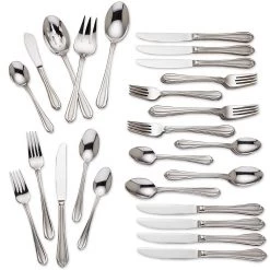 Gorham Melon Bud Frosted™ 45-piece Flatware Set
