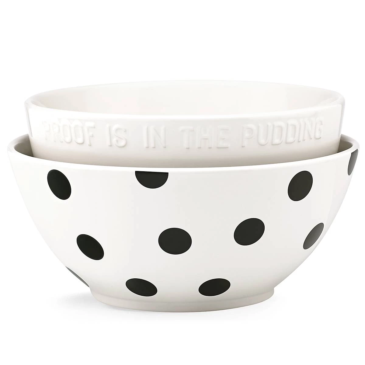 Kate Spade Deco Dot 2-piece Mixing Bowl Set 4 Kate Spade Deco Dot 2-piece Mixing Bowl Set - Image 2