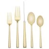 Kate Spade Malmo Gold 5pc Flatware Set -lenox Sales Store 859567 wHR