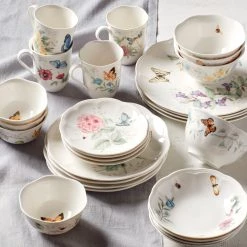 Lenox Butterfly Meadow 28-Piece Dinnerware Set -lenox Sales Store 865075 w11