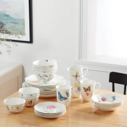 Lenox Butterfly Meadow 28-Piece Dinnerware Set -lenox Sales Store 865075 w11 5bb64799 2c5e 47c3 8295 f933171ccef9