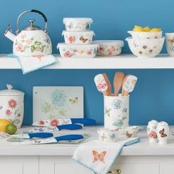 Lenox Butterfly Meadow® 4-piece Utensil Holder Set -lenox Sales Store 888087 w1