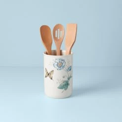 Lenox Butterfly Meadow® 4-piece Utensil Holder Set -lenox Sales Store 888087 w11