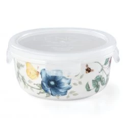 Lenox Butterfly Meadow Small Round Food Container -lenox Sales Store 888263 wHR