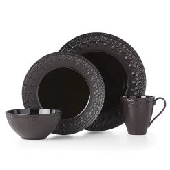 Lenox Chelse Muse Fleur Matte Black 4-Piece Bowl Set -lenox Sales Store 888917 w3 89f558cc d590 45f7 9028 c4af9abaeeff
