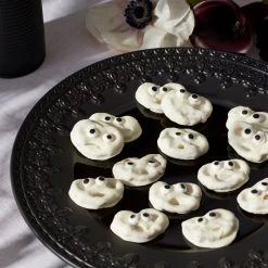 Lenox Chelse Muse Fleur Matte Black 4pc Dinner Plate Set -lenox Sales Store 888918 LNP S23 FEA 6