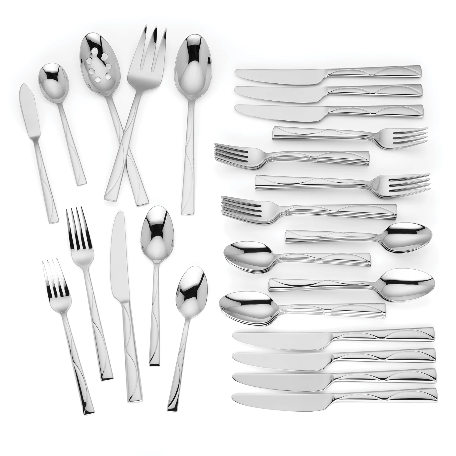 Kate Spade Park Circle 45-Piece Flatware Set 5 Kate Spade Park Circle 45-Piece Flatware Set - Image 3
