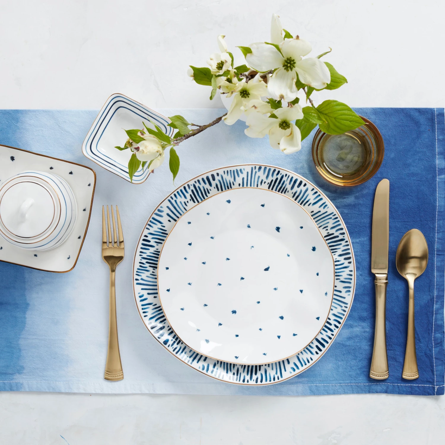 Lenox Blue Bay 12pc Dessert Set 11 Lenox Blue Bay 12pc Dessert Set - Image 9