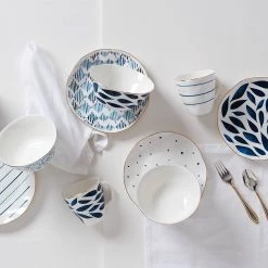 Lenox Blue Bay 12pc Dessert Set 18 Lenox Blue Bay 12pc Dessert Set -lenox Sales Store 890194 w1