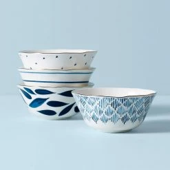 Lenox Blue Bay 4-piece All Purpose Bowl Set