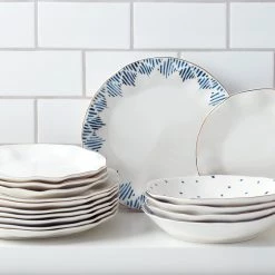 Lenox Blue Bay 4-Piece Dinner Plate Set -lenox Sales Store 890198 w11