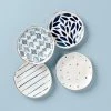 Lenox Blue Bay™ 4pc Tidbit Plate Set -lenox Sales Store 890210 w10 247ee43d cd1b 40d2 a116 8c379c4ee388