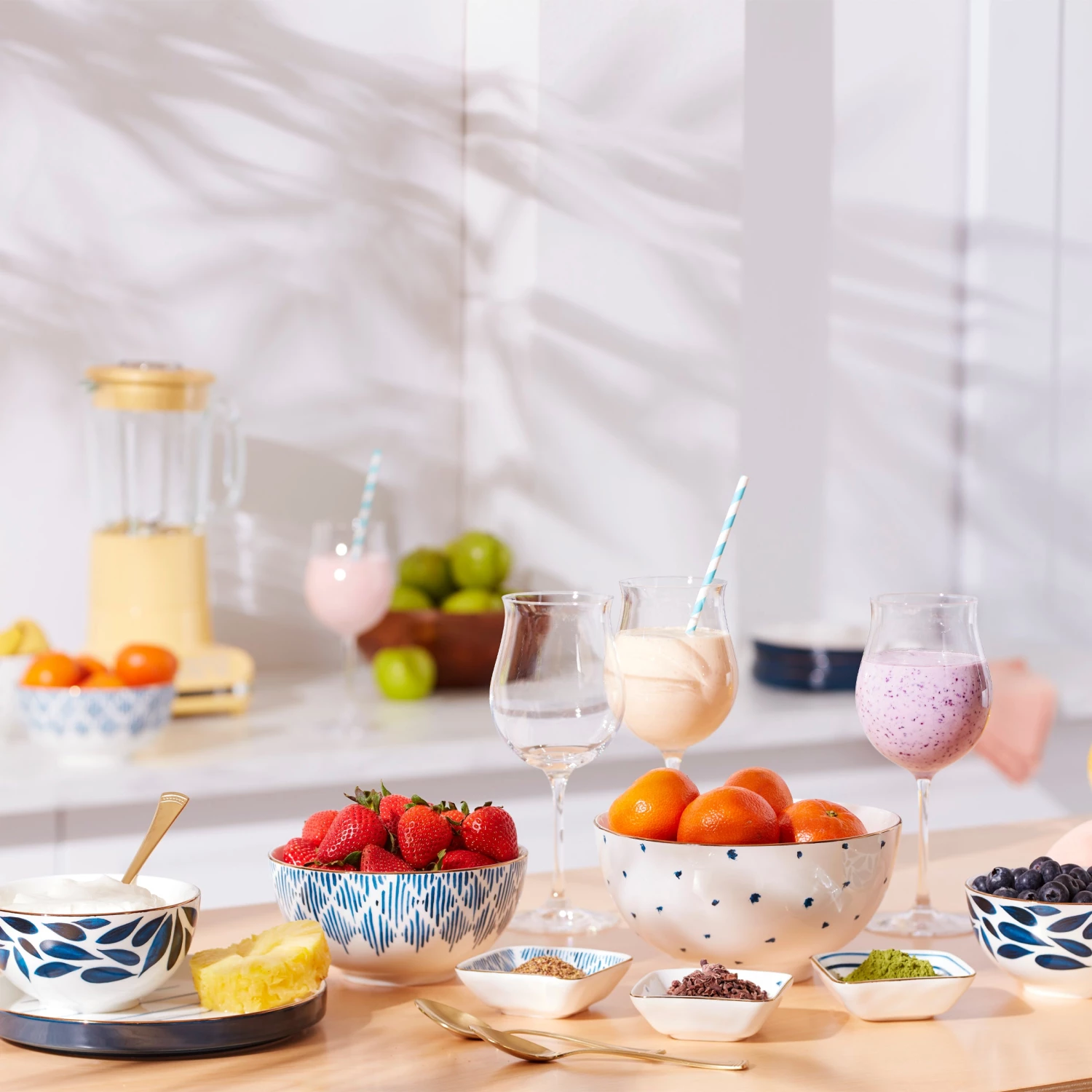 Lenox Blue Bay Luna 8-Piece Nesting Dinnerware Set 7 Lenox Blue Bay Luna 8-Piece Nesting Dinnerware Set - Image 5