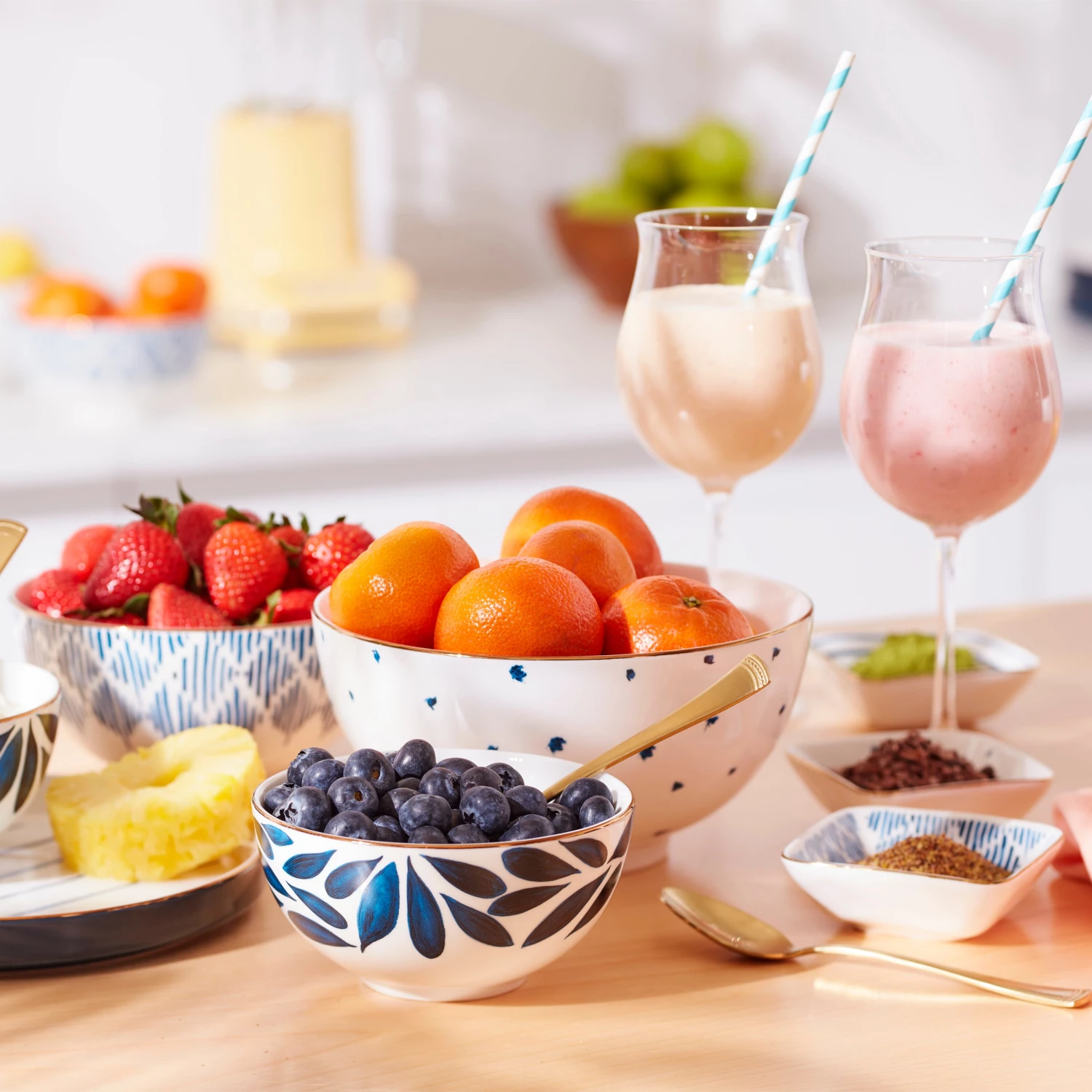 Lenox Blue Bay Luna 8-Piece Nesting Dinnerware Set 9 Lenox Blue Bay Luna 8-Piece Nesting Dinnerware Set - Image 7