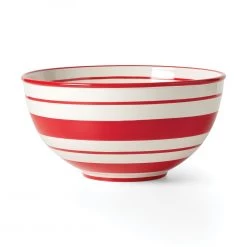 Lenox Holiday Handpaint Stripe Mixing Bowl -lenox Sales Store 890773 wHR