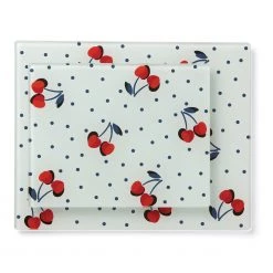 Kate Spade Vintage Cherry Dot 2-Piece Prep Board Set 6 Kate Spade Vintage Cherry Dot 2-Piece Prep Board Set -lenox Sales Store 890832 wHR