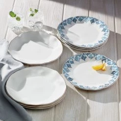 Lenox Blue Bay 4-Piece Dinner Plate Set -lenox Sales Store 891019 w11