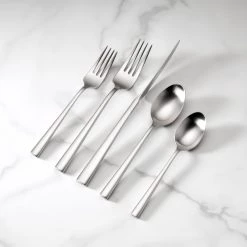Kate Spade Malmo Satin 20-Piece Flatware Set