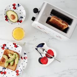 Kate Spade Vintage Cherry Dot Toaster -lenox Sales Store 892464 w12