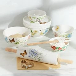 Lenox Butterfly Meadow Luna 8pc Nesting Dinnerware Set -lenox Sales Store 892493 w14