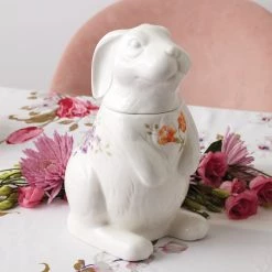 Lenox Butterfly Meadow Bunny Cookie Jar 7 Lenox Butterfly Meadow Bunny Cookie Jar -lenox Sales Store 893454 w12