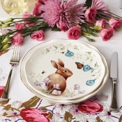 Lenox Butterfly Meadow Bunny 4-Piece Accent Plate Set 10 Lenox Butterfly Meadow Bunny 4-Piece Accent Plate Set -lenox Sales Store 893457 w11