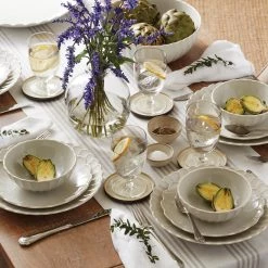 Lenox French Perle Scallop 4-Piece Dinner Plate Set -lenox Sales Store 893471 w12 095b4b03 69c1 48bf 8b45 ade7e9ffec46
