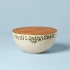 Lenox Holiday Bamboo Serving Bowl With Lid
