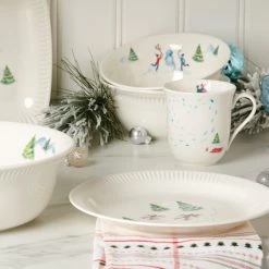 Lenox Profile Snow Day 4-Piece Bowl Set -lenox Sales Store 893507 w11