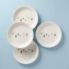 Lenox Profile Snow Day 4-Piece Dinner Plate Set