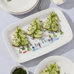 Lenox Profile Snow Day Platter -lenox Sales Store 893510 w11