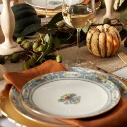 Lenox Autumn White 4-Piece Dinner Plate Set -lenox Sales Store 893654 893655 894561 893812 LNP S23 FEA 5
