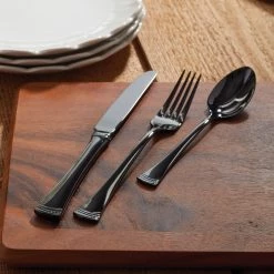 Lenox Portola Black 20-Piece Flatware Set -lenox Sales Store 893677 w15