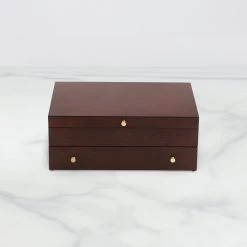 Lenox Mahogany Flatware Chest