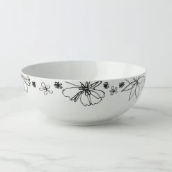 Kate Spade Garden Doodle Serving Bowl