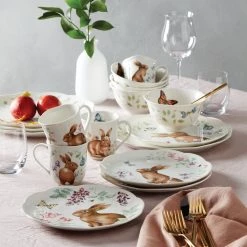 Lenox Butterfly Meadow Bunny 16pc Set -lenox Sales Store 894104 890691 LNP F22 FEA 4