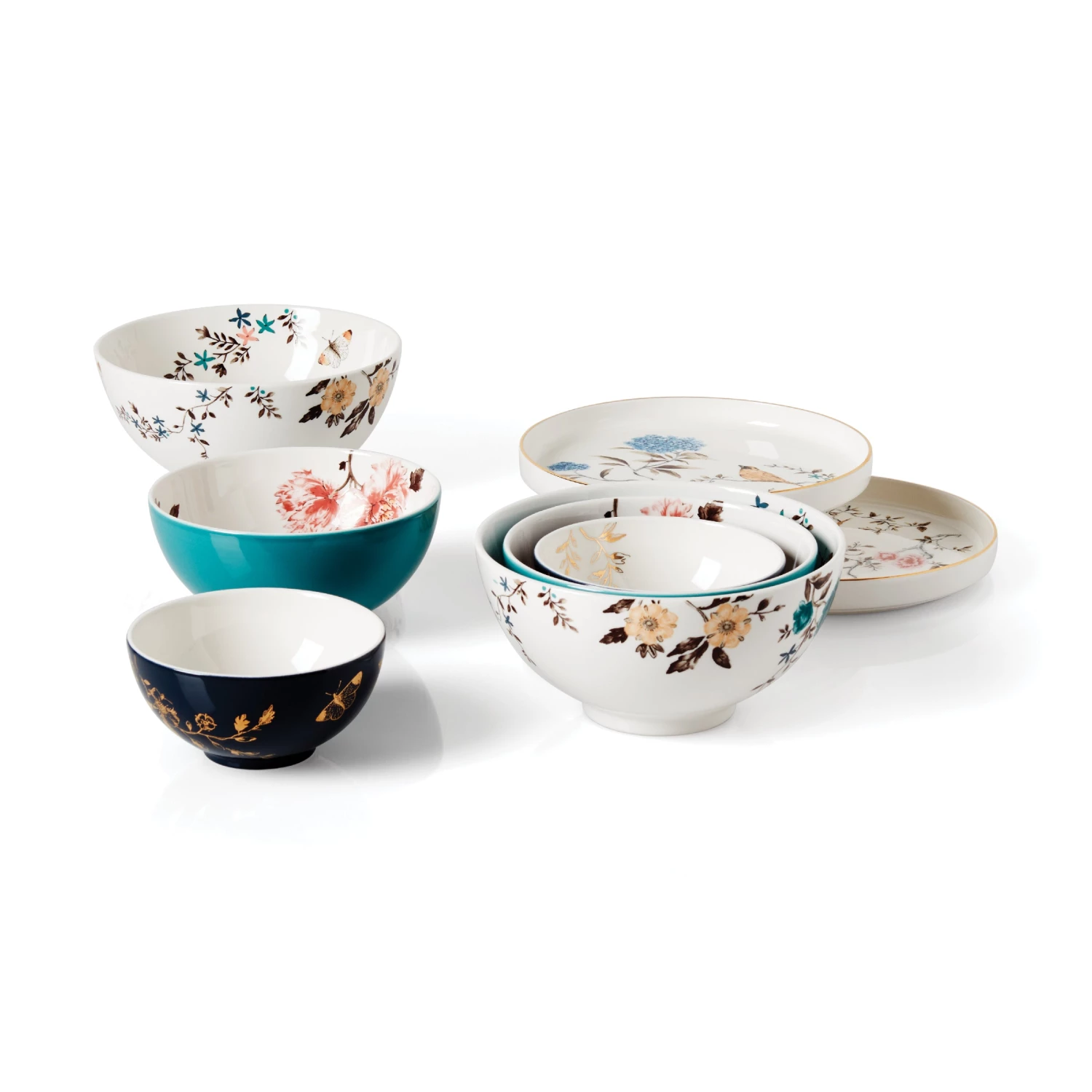 Lenox Sprig & Vine Luna Nesting Dinnerware Set 5 Lenox Sprig & Vine Luna Nesting Dinnerware Set - Image 3