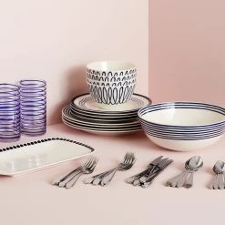 Kate Spade Charlotte Street 38pc Dinnerware Set -lenox Sales Store 894271 w12