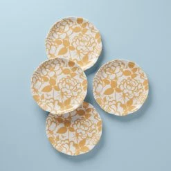 Lenox Butterfly Meadow Cottage 4-Piece Accent Plates