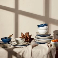 Lenox Bay Colors 12-Piece Dinnerware Set -lenox Sales Store 894888 894887 884889 LNP F22 FEA 1