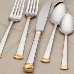 Lenox Eternal Gold 5-piece Place Setting -lenox Sales Store 9828092 w1 9b796087 103c 4213 aee7 40c2d8a38f7a